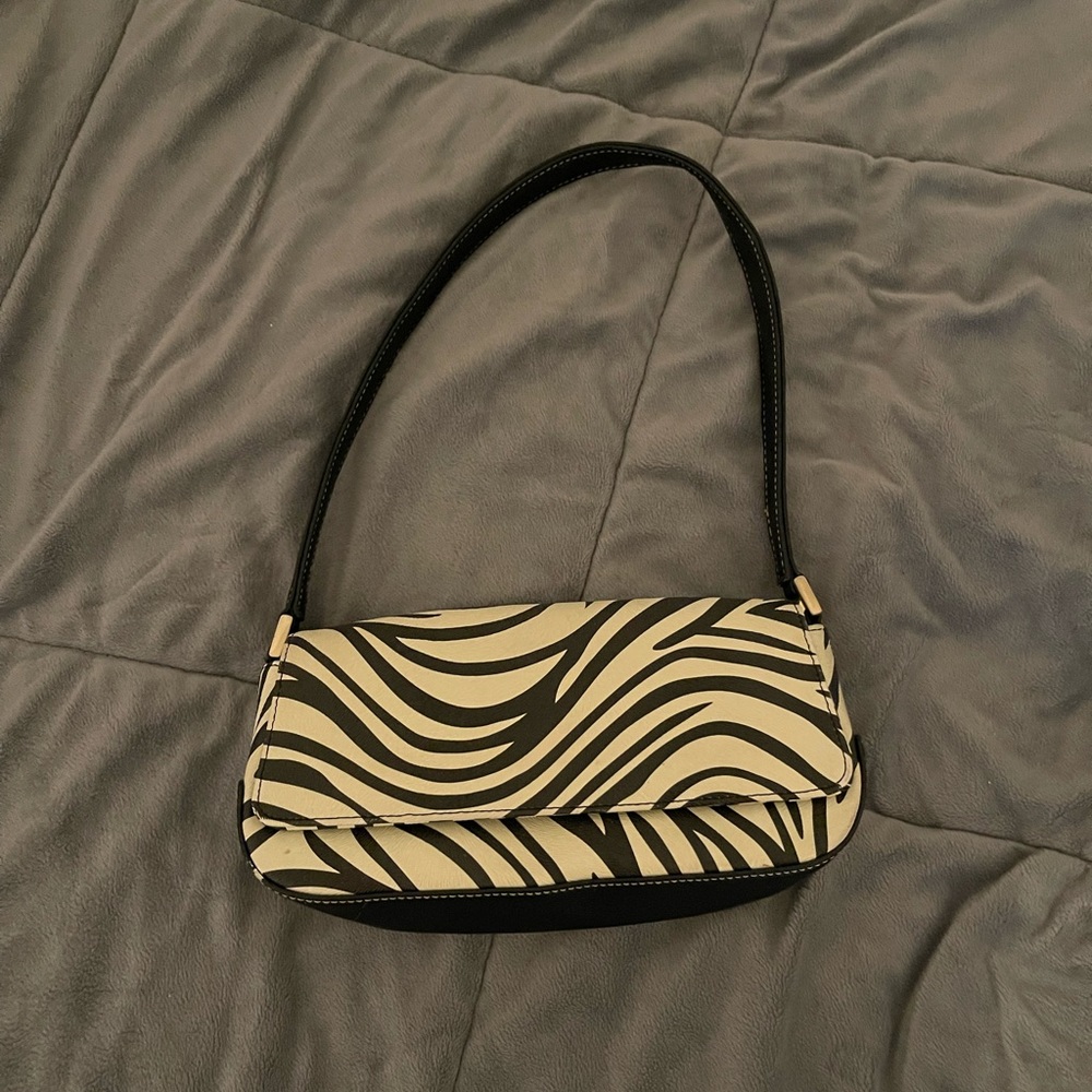 Mini zebra purse